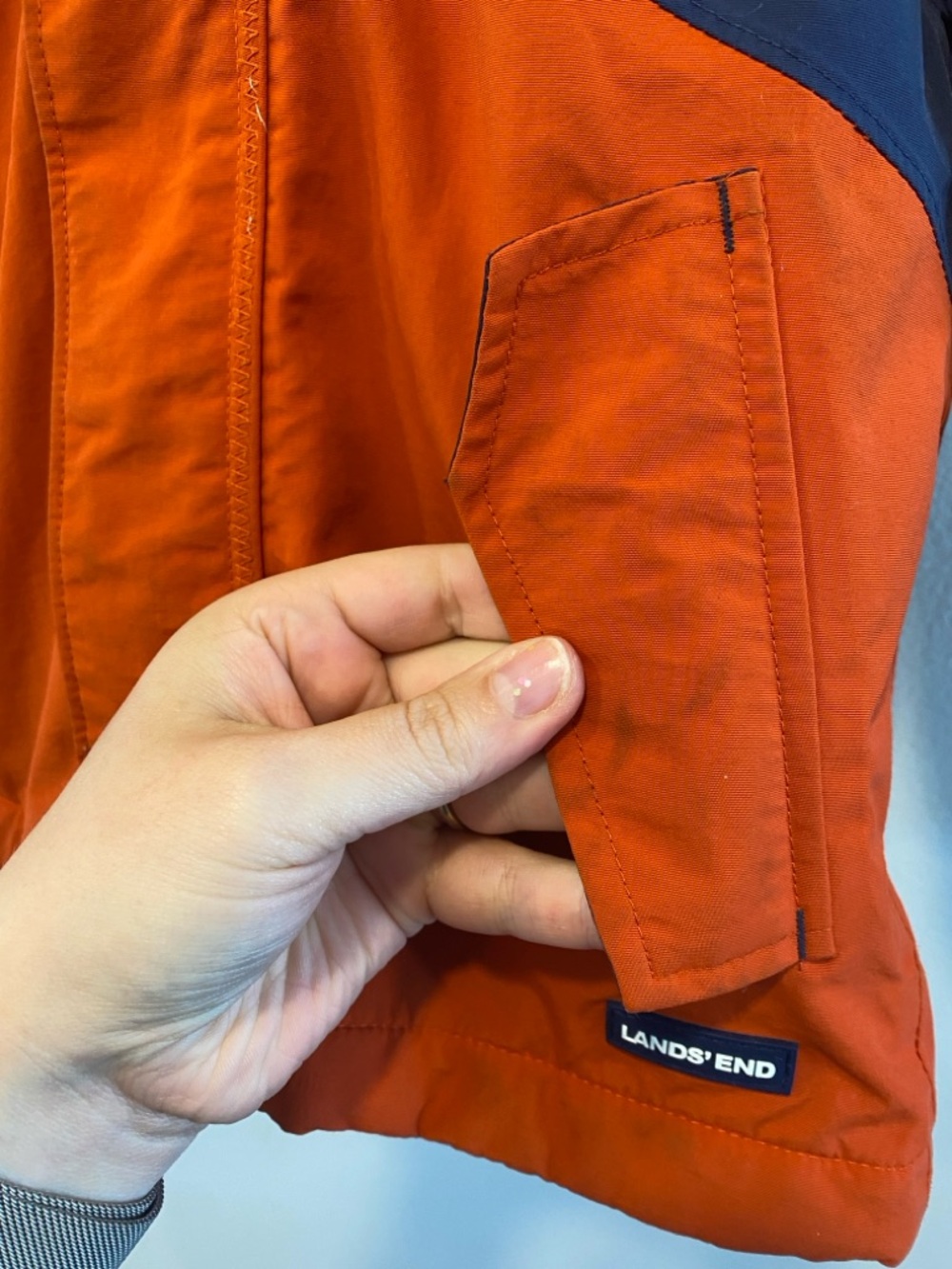 Lands' End Kids Squall Waterproof Insulated Jacket size 4 snow coat winter - Picture 8 of 11